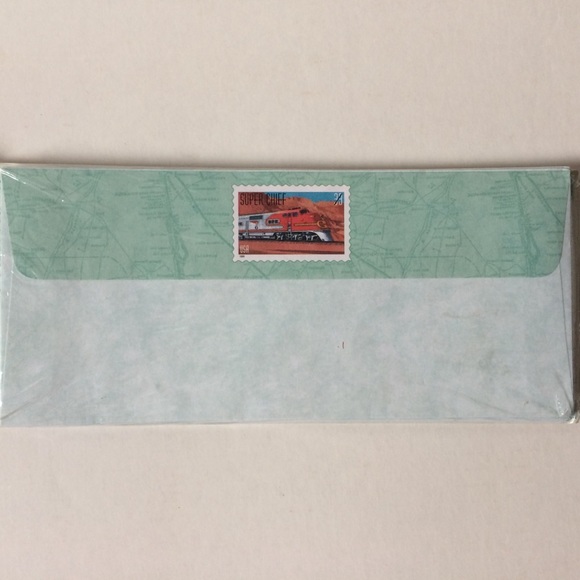 Collectible Train 90’s stationery and envelopes - Picture 4 of 5